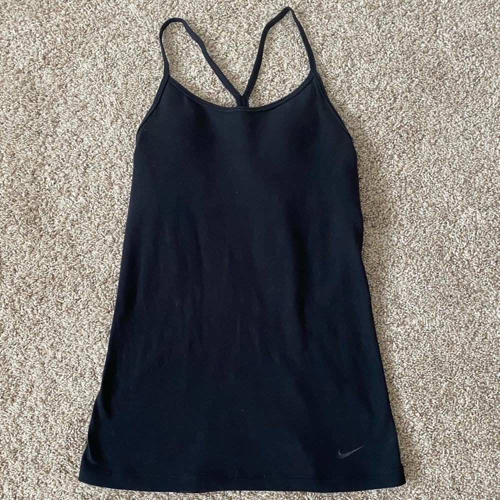 Women’s Nike dri fit black racerback tank size XS